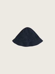 Navy Terry Sun Hat