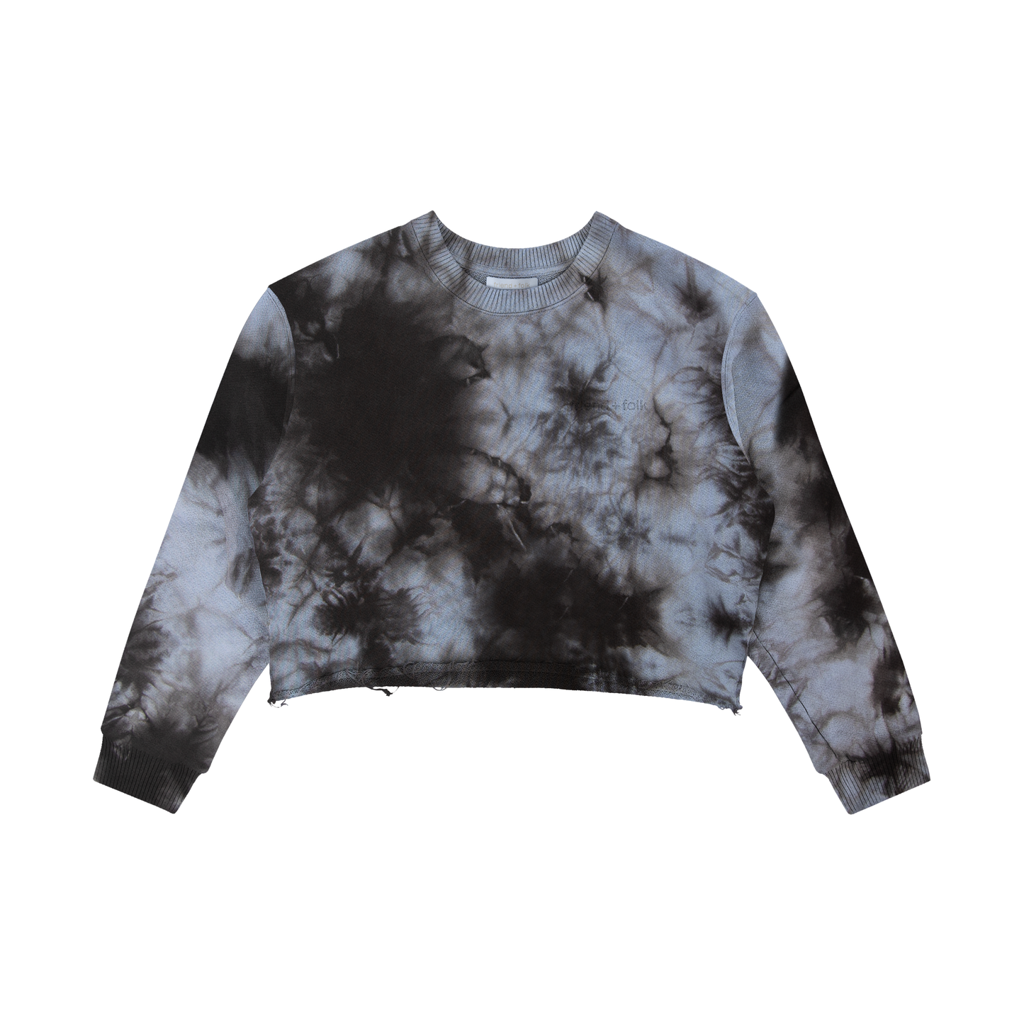 potter cropped crewneck sweatshirt - summer storm / i