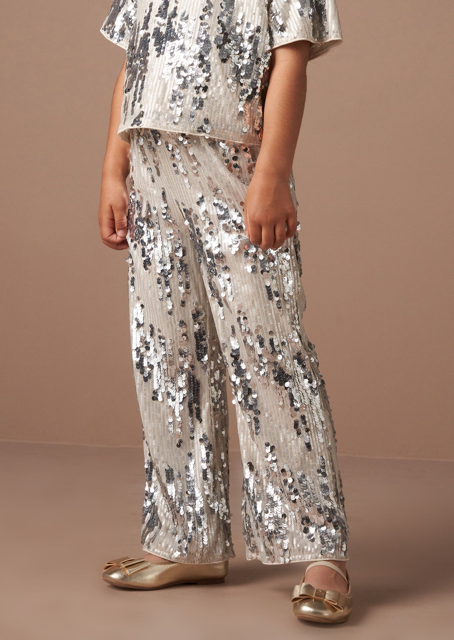 Girls Sequin Trousers | Angel & Rocket