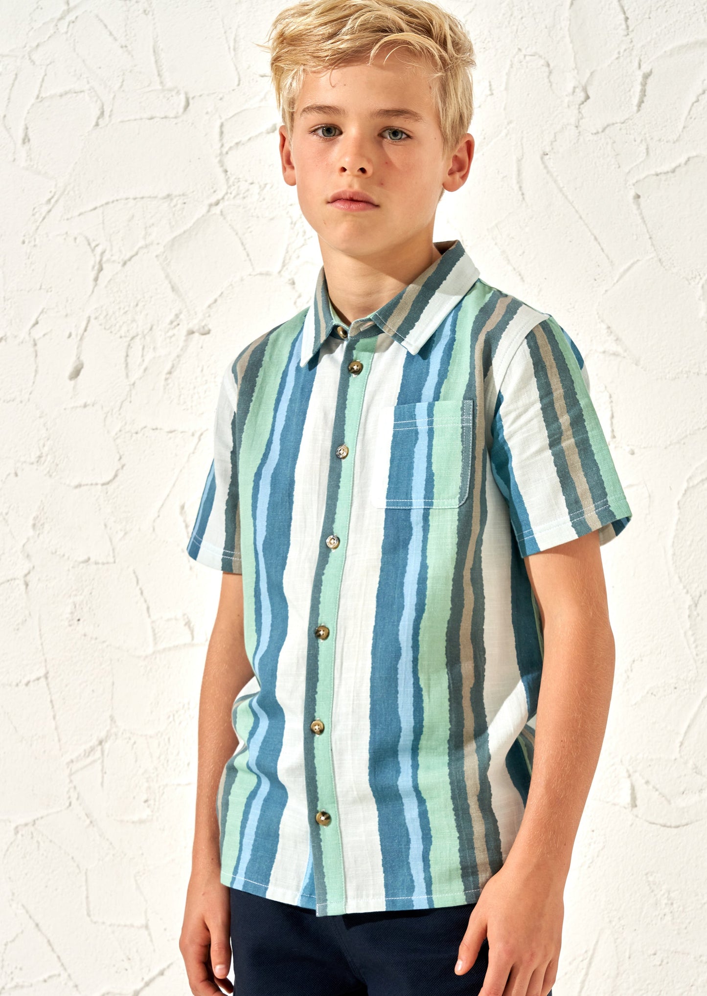 Boys Summer Shirt | Angel & Rocket