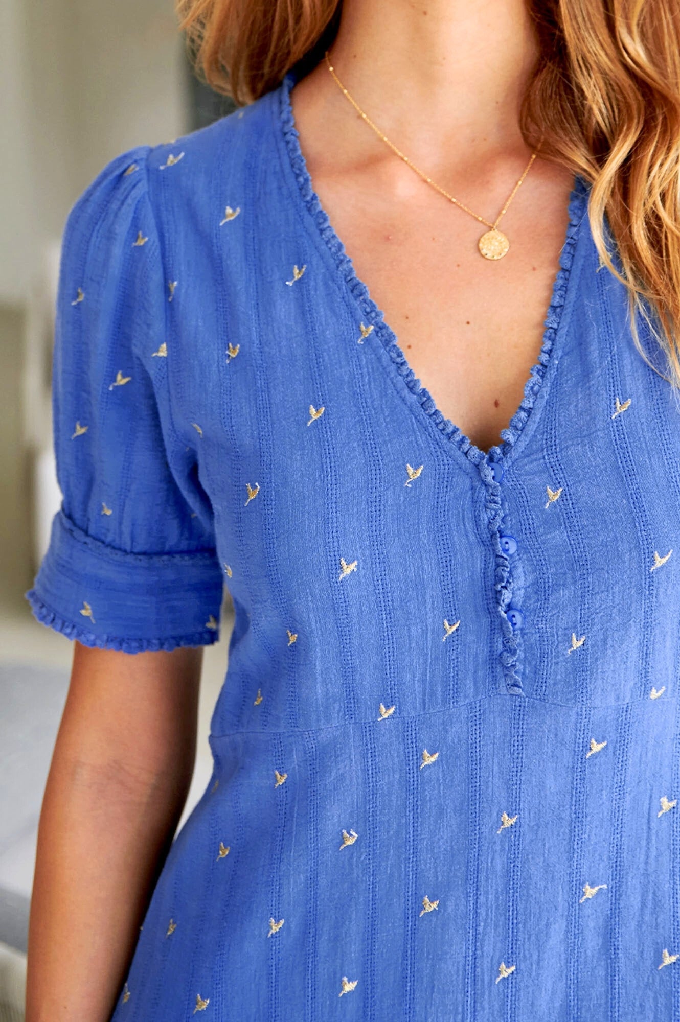 Aspiga Poppy Embroidered Dress