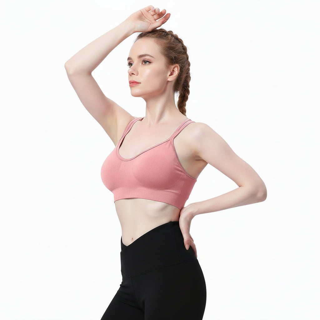 Cross Back Sports Bra