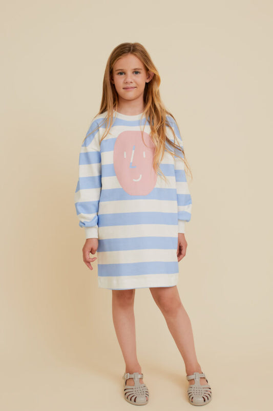 POTATO STRIPED SWEATDRESS