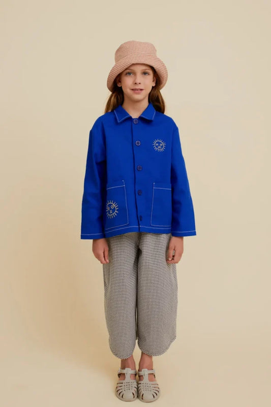 EMBROIDERED OVERSIZED UTILITY JACKET