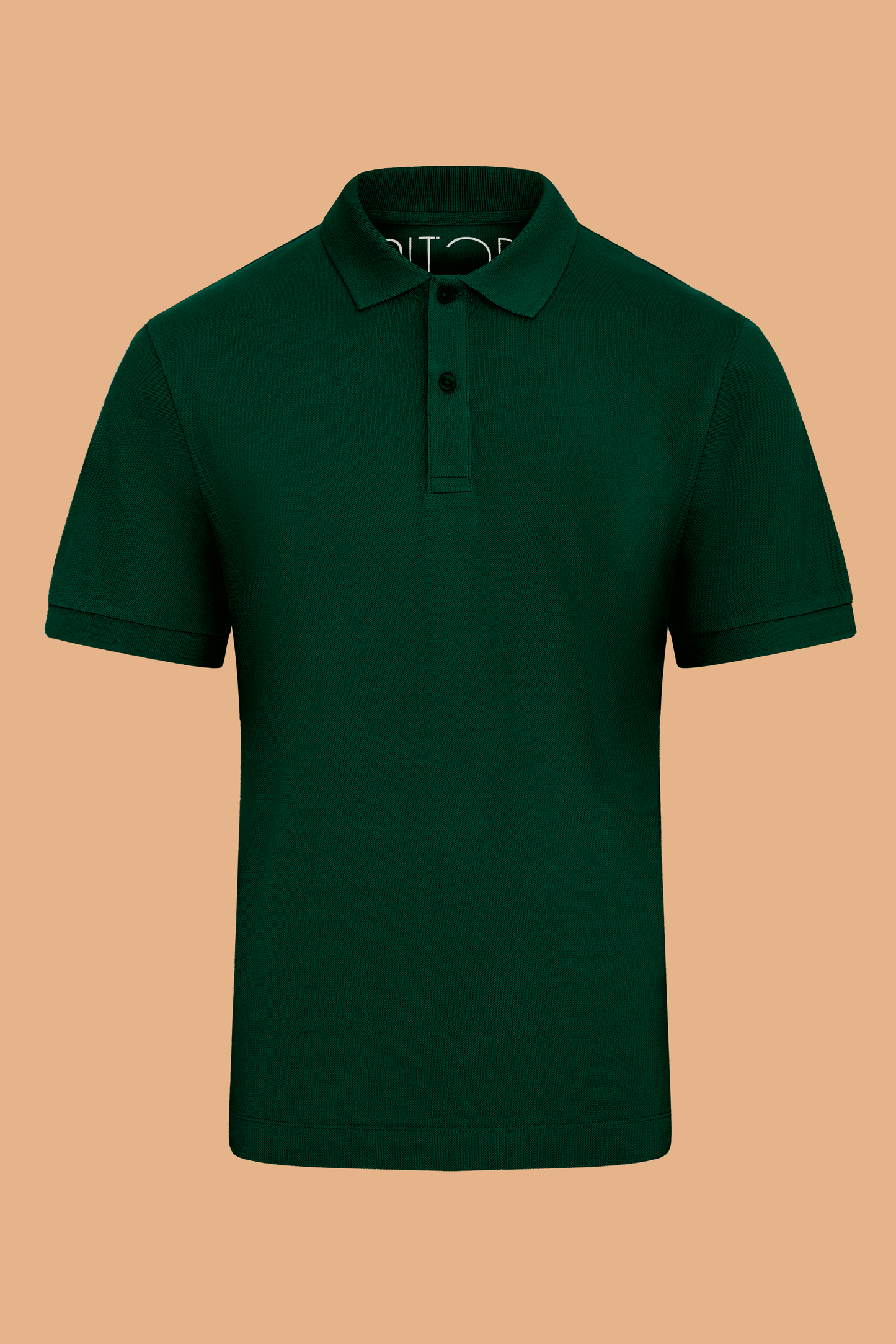 Pitod Glazed Green Organic Cotton Polo Shirt – Unisex