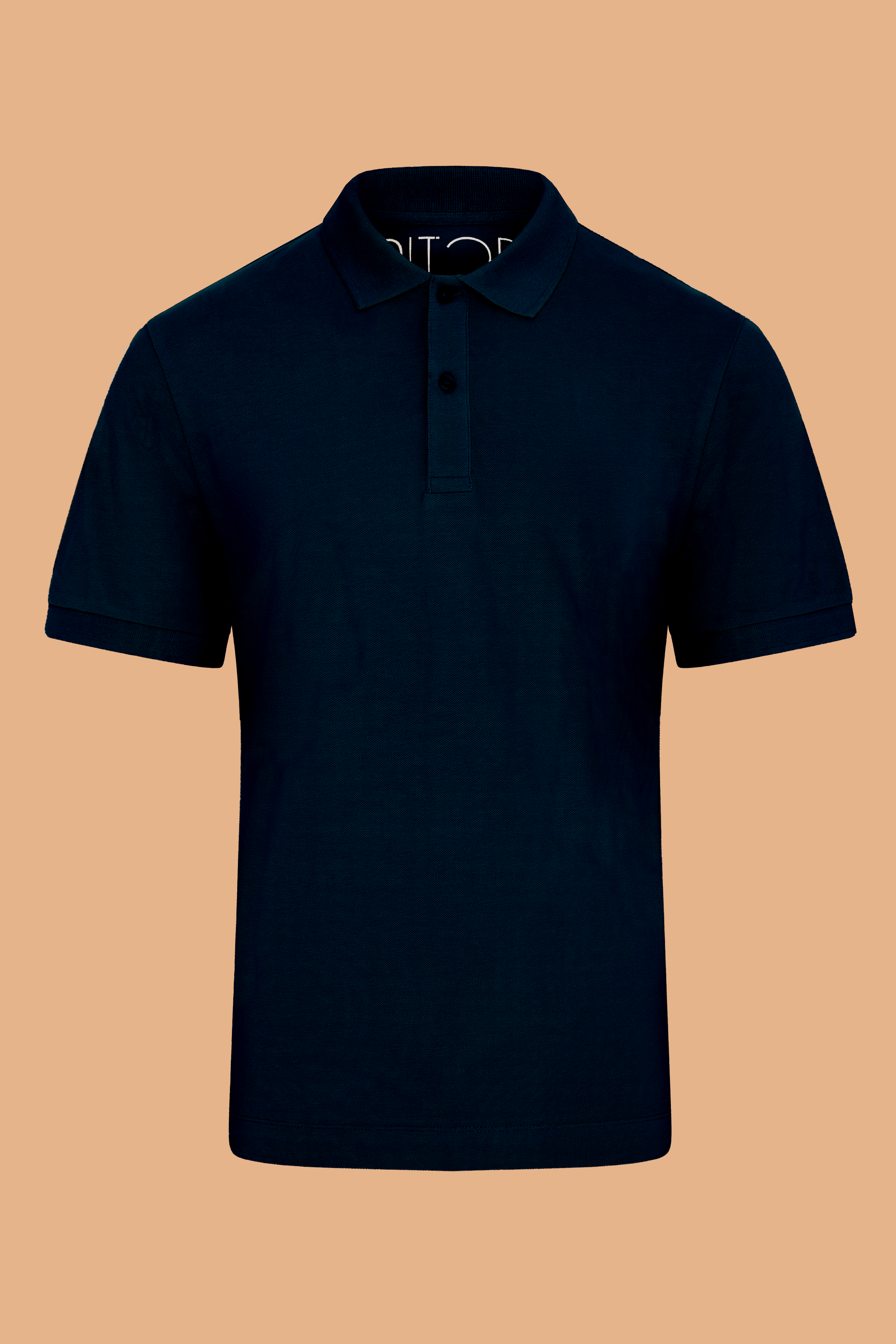 Pitod French Navy Organic Cotton Polo Shirt – Unisex