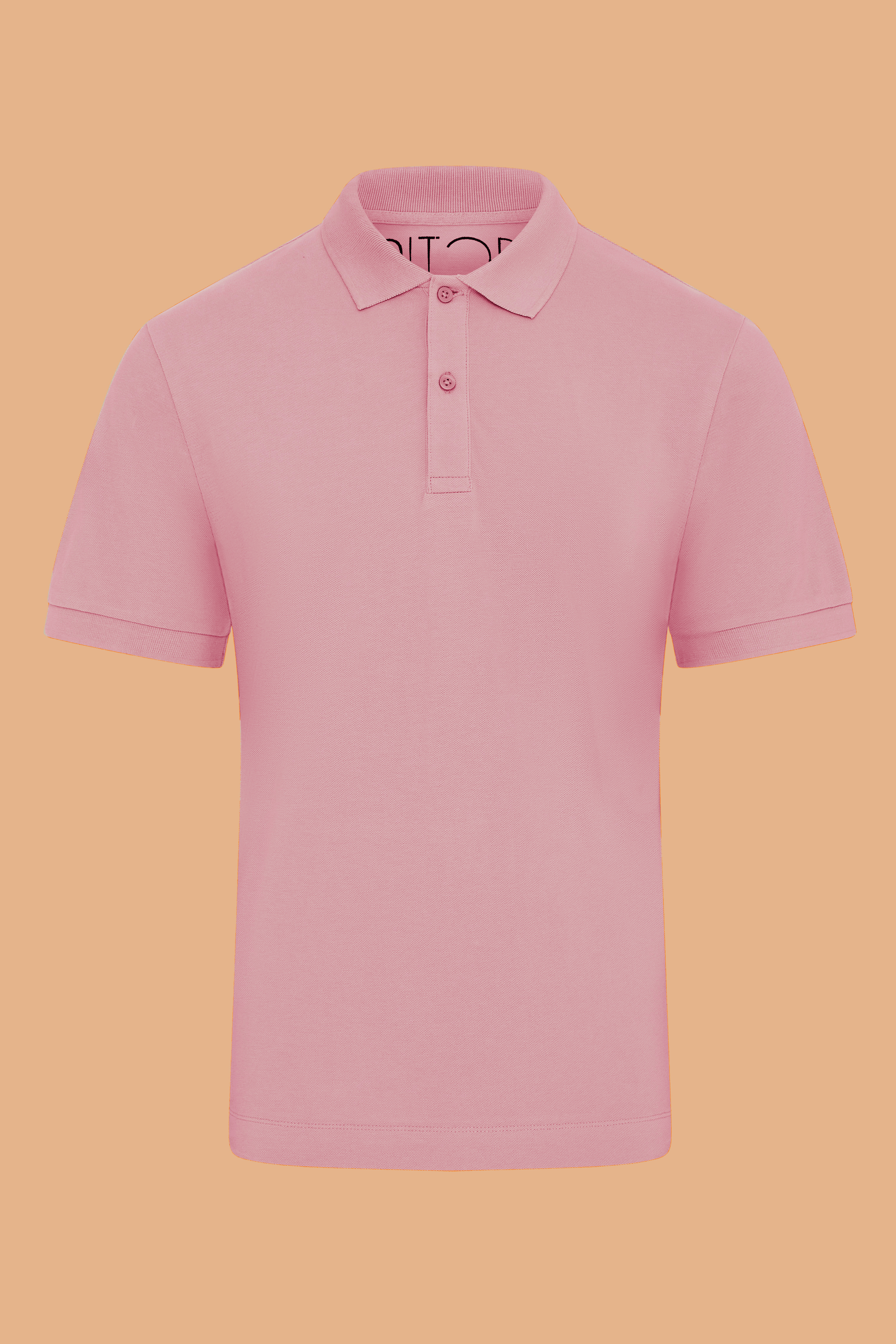 Pitod Cotton Pink Organic Cotton Polo Shirt – Unisex