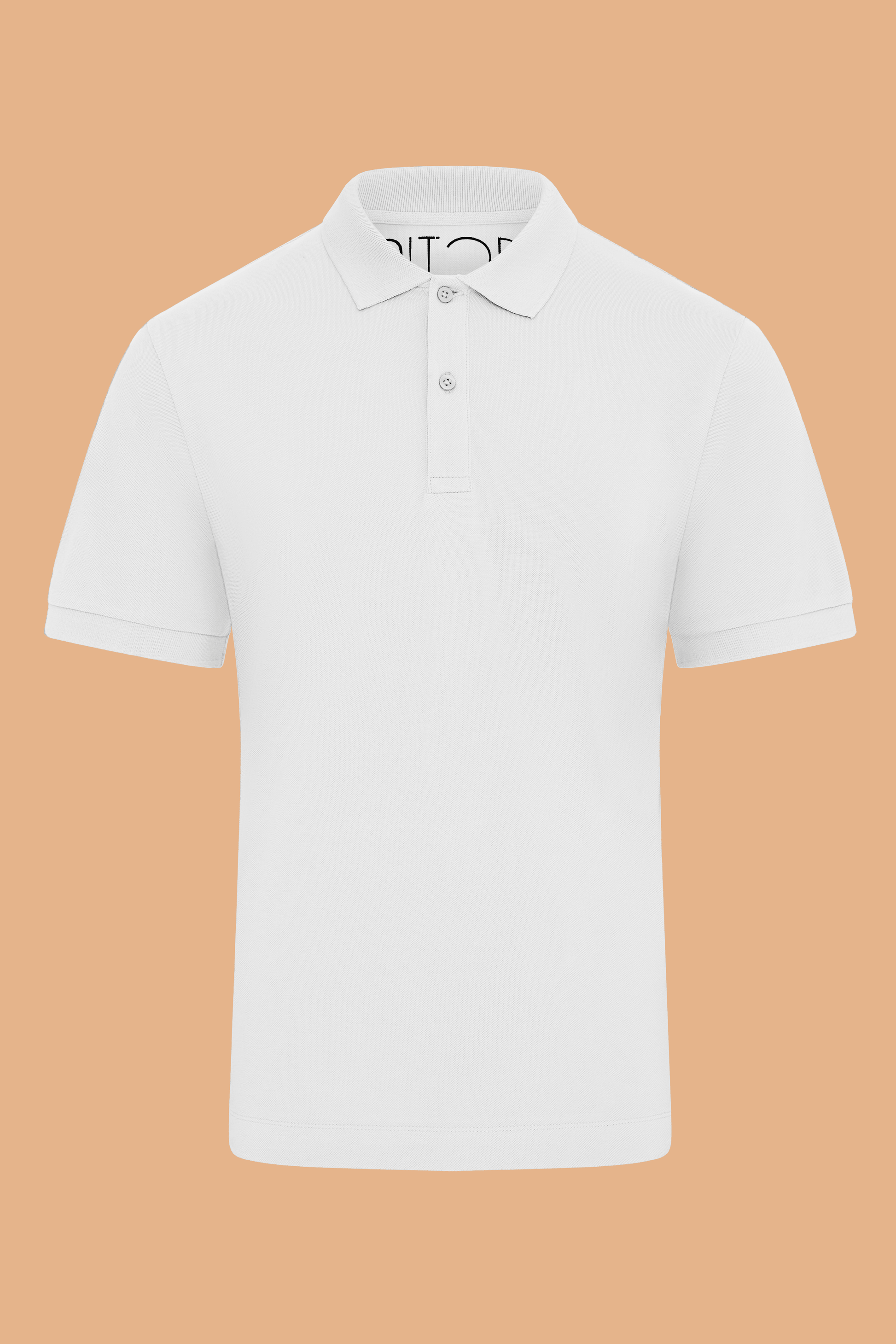 Pitod White Organic Cotton Polo Shirt – Unisex