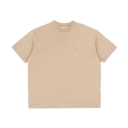 echolls short sleeve t-shirt - sesame / iii