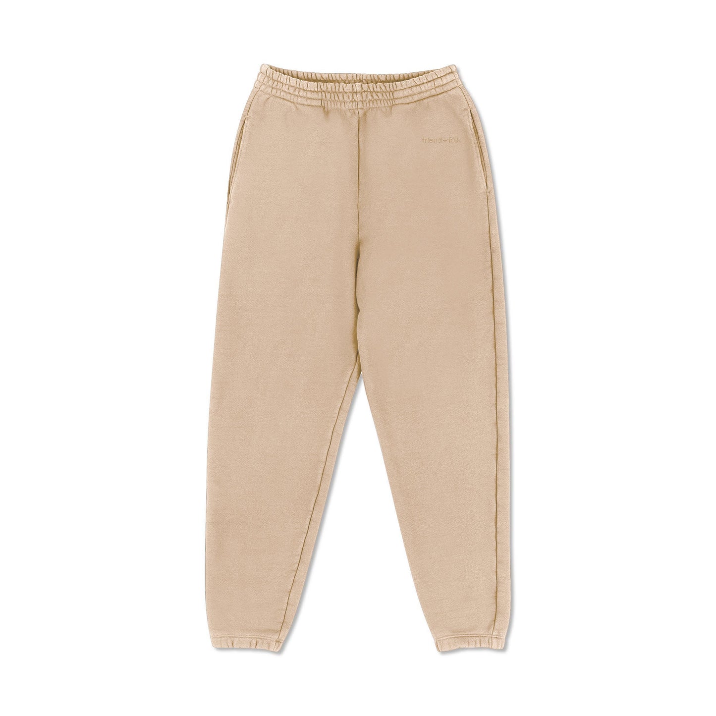 harbor high-waist sweatpants - sesame