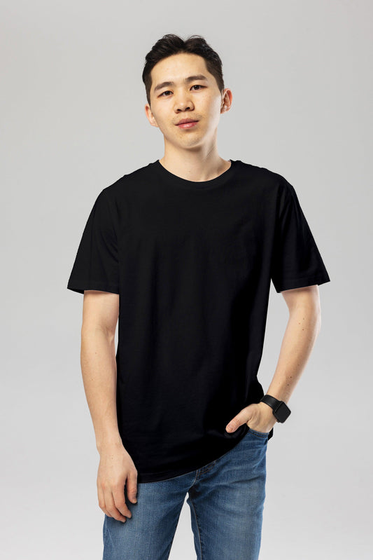 Pitod Black Organic Cotton T-Shirt – Unisex