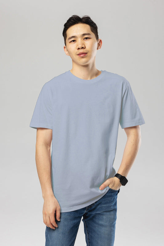 Pitod Serene Blue Organic Cotton T-Shirt – Unisex