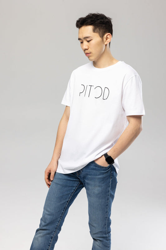 Logo White Organic Cotton T-Shirt – Unisex