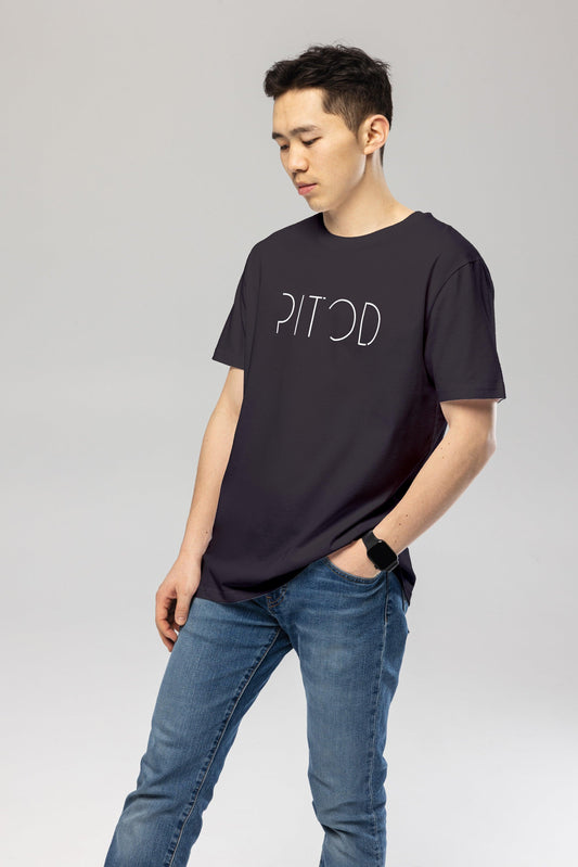 Logo Anthracite Organic Cotton T-Shirt – Unisex