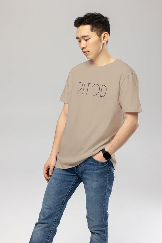 Logo Desert Dust Organic Cotton T-Shirt – Unisex