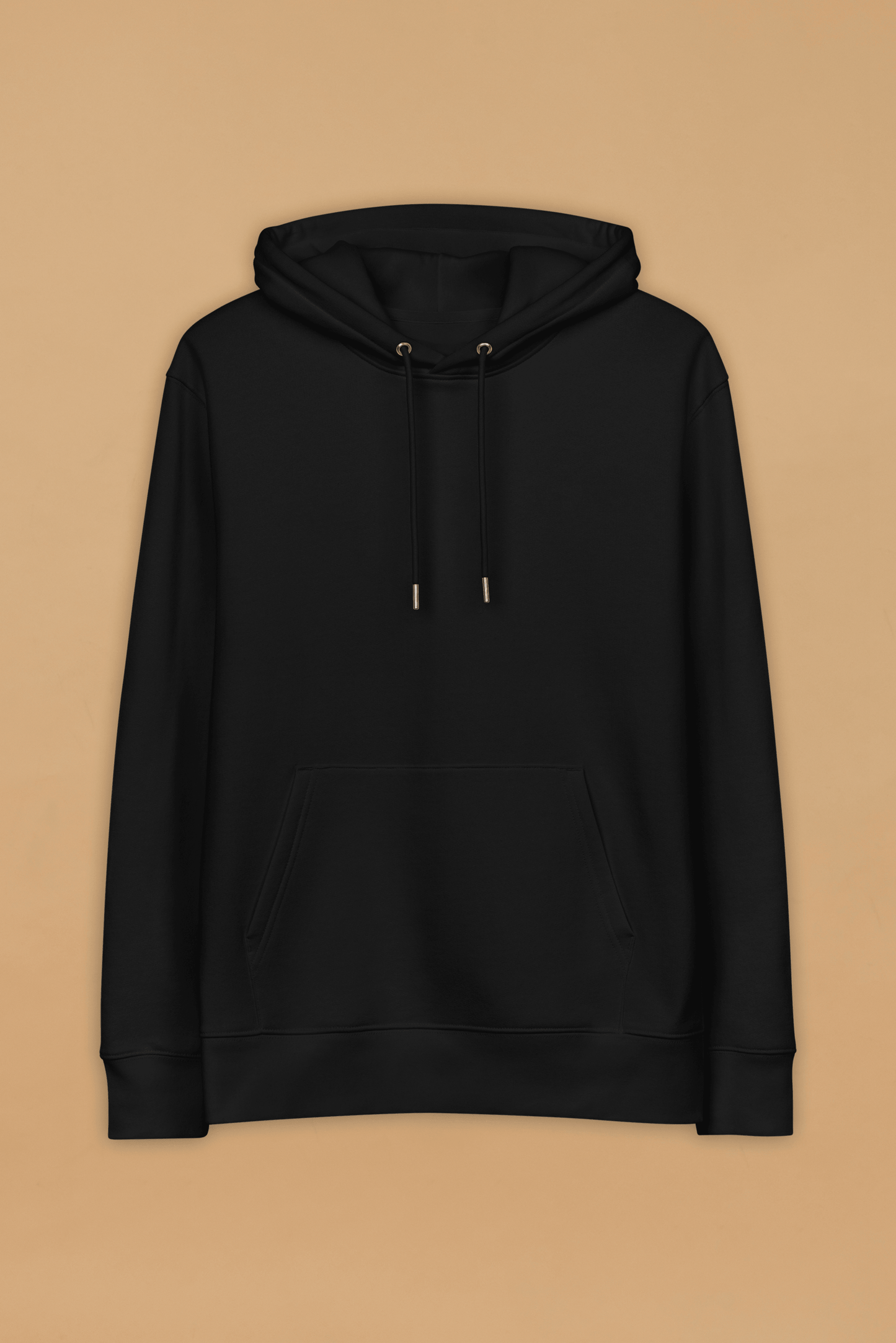 Pitod Black Organic Cotton Hoodie – Unisex