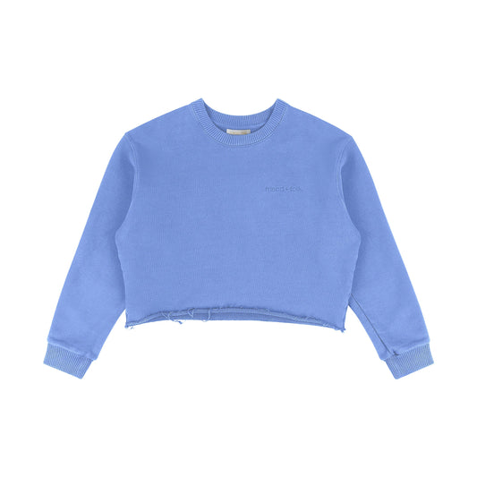 potter cropped crewneck sweatshirt - out east / viii