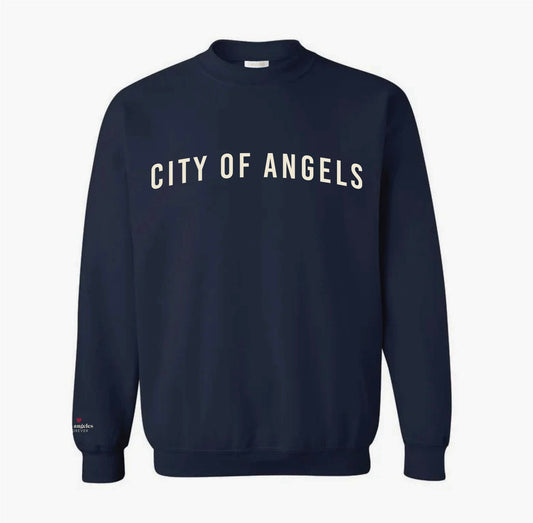 city of angels lightweight crewneck - xi / cream