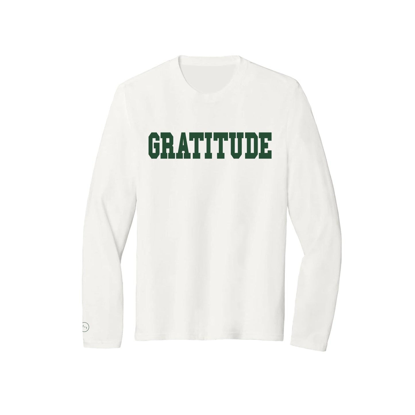 Gratitude long sleeve t-shirt - x