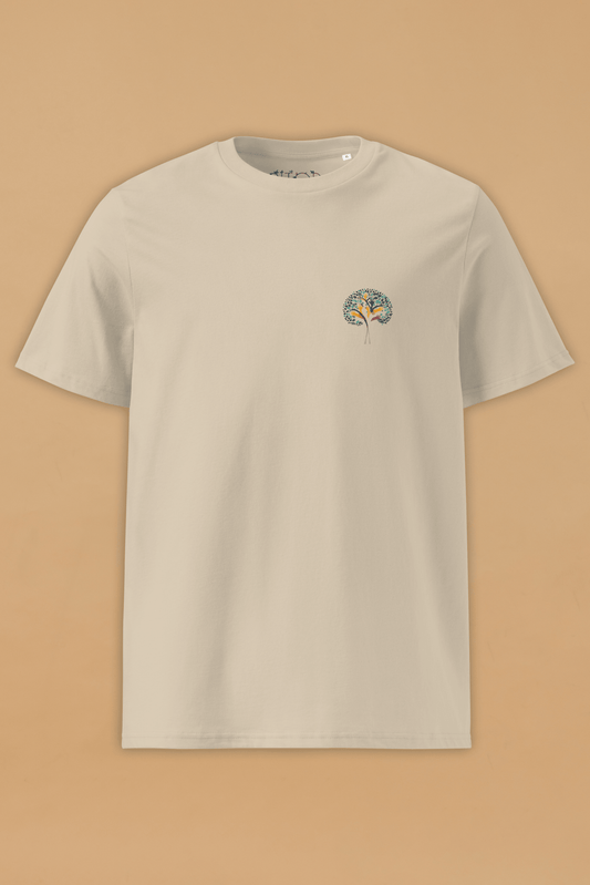 Unity Tree Desert Dust Organic Cotton T-Shirt – Unisex