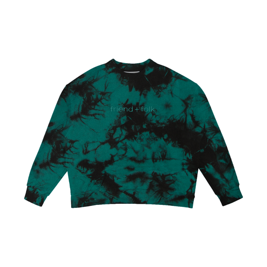 perry pullover sweatshirt - everglade / viii