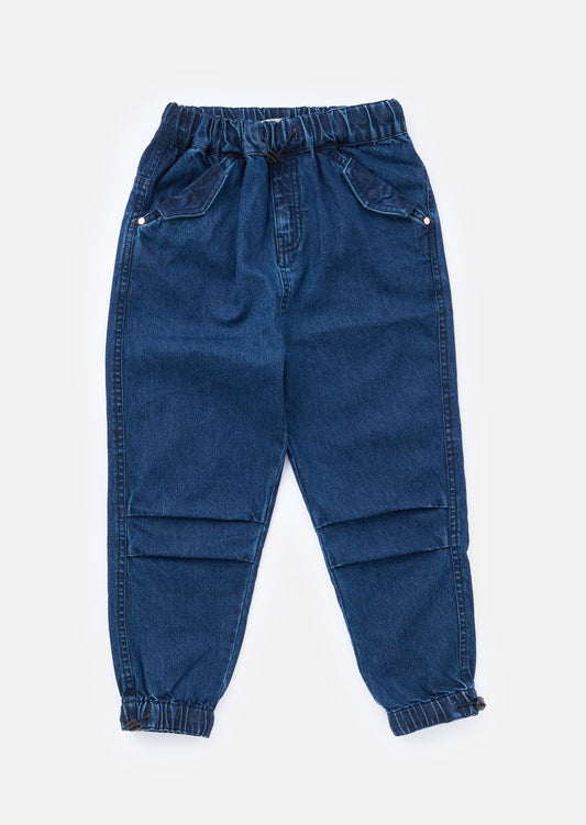Blue Parachute Pants | Girls | Angel & Rocket