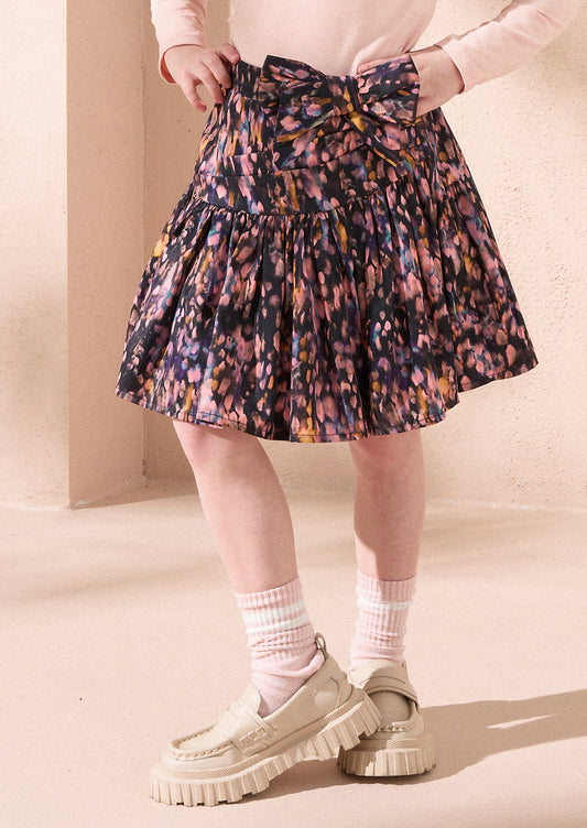 Girls Layered Bow Skirt | Angel & Rocket