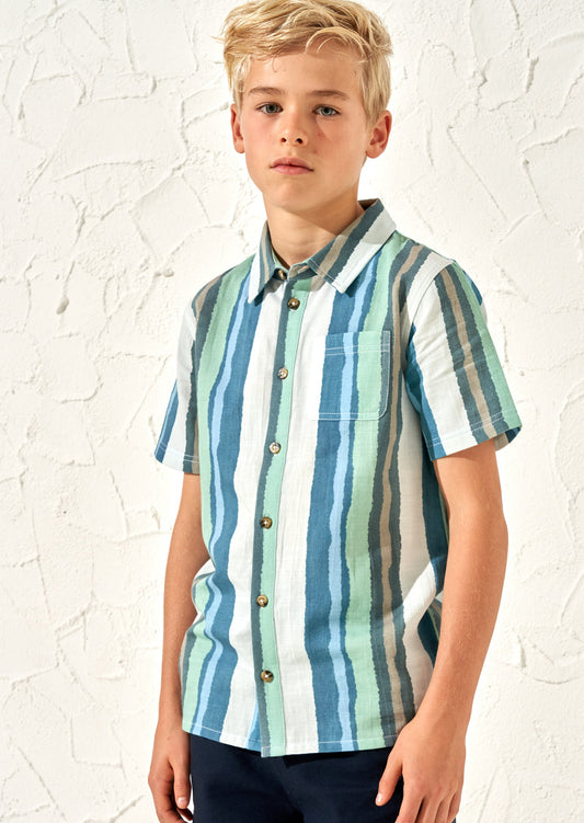 Boys Summer Shirt | Angel & Rocket