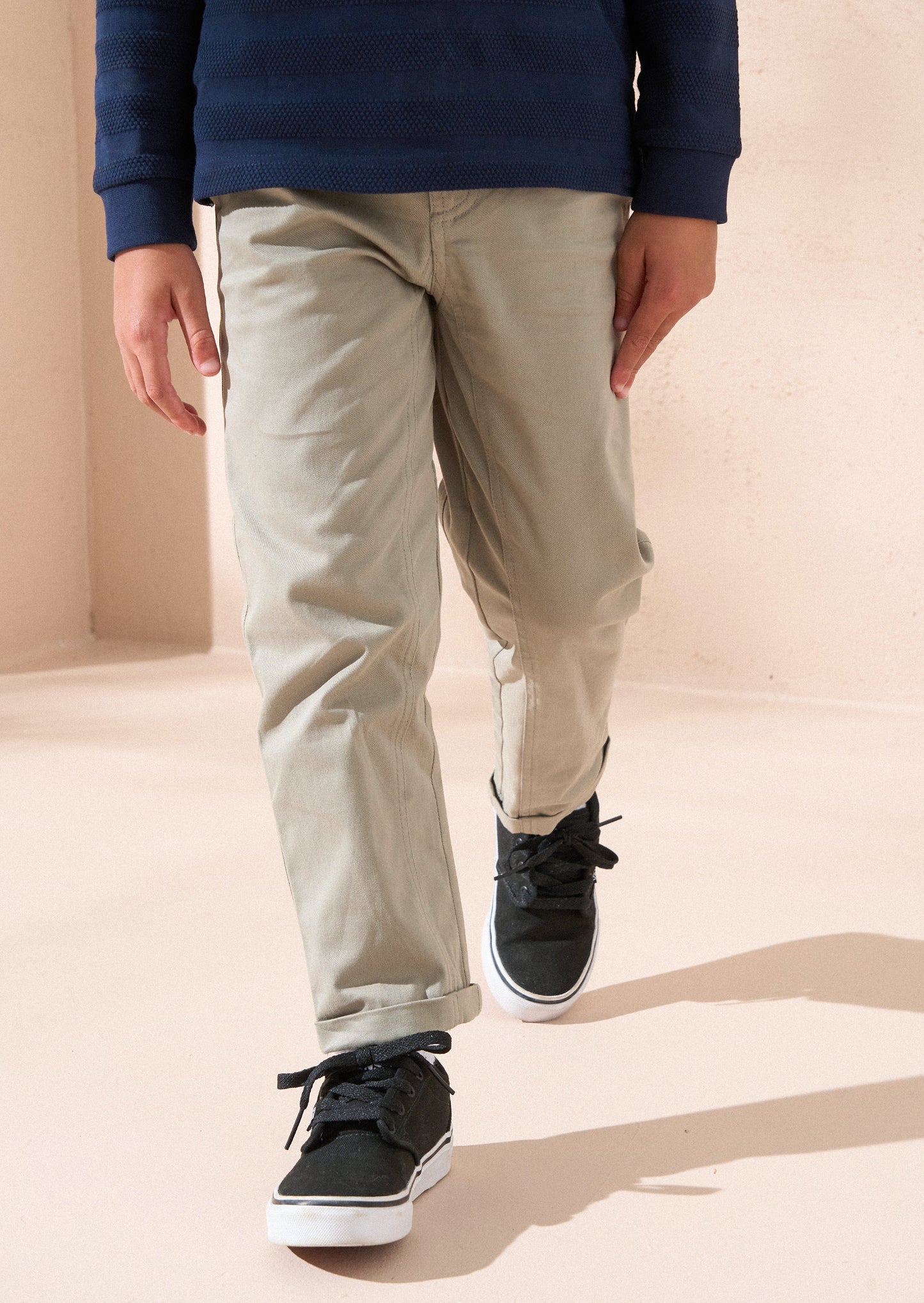 Boys Stone Chinos | Angel & Rocket