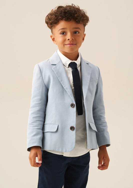 Boys Smart Blue Blazer | Angel & Rocket
