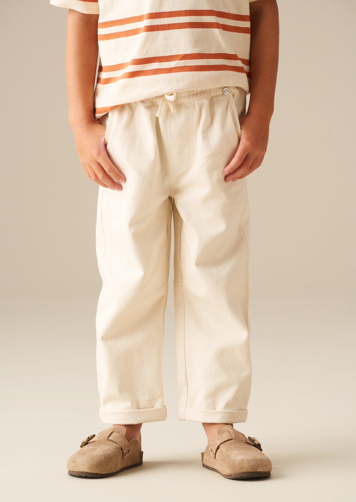 Boys Textured Woven Joggers | Angel & Rocket