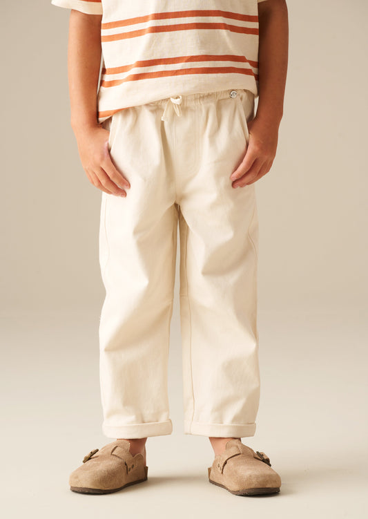 Boys Textured Woven Joggers | Angel & Rocket