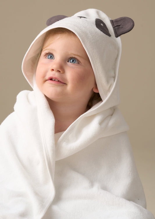 Baby Panda Hooded Towel | Angel & Rocket
