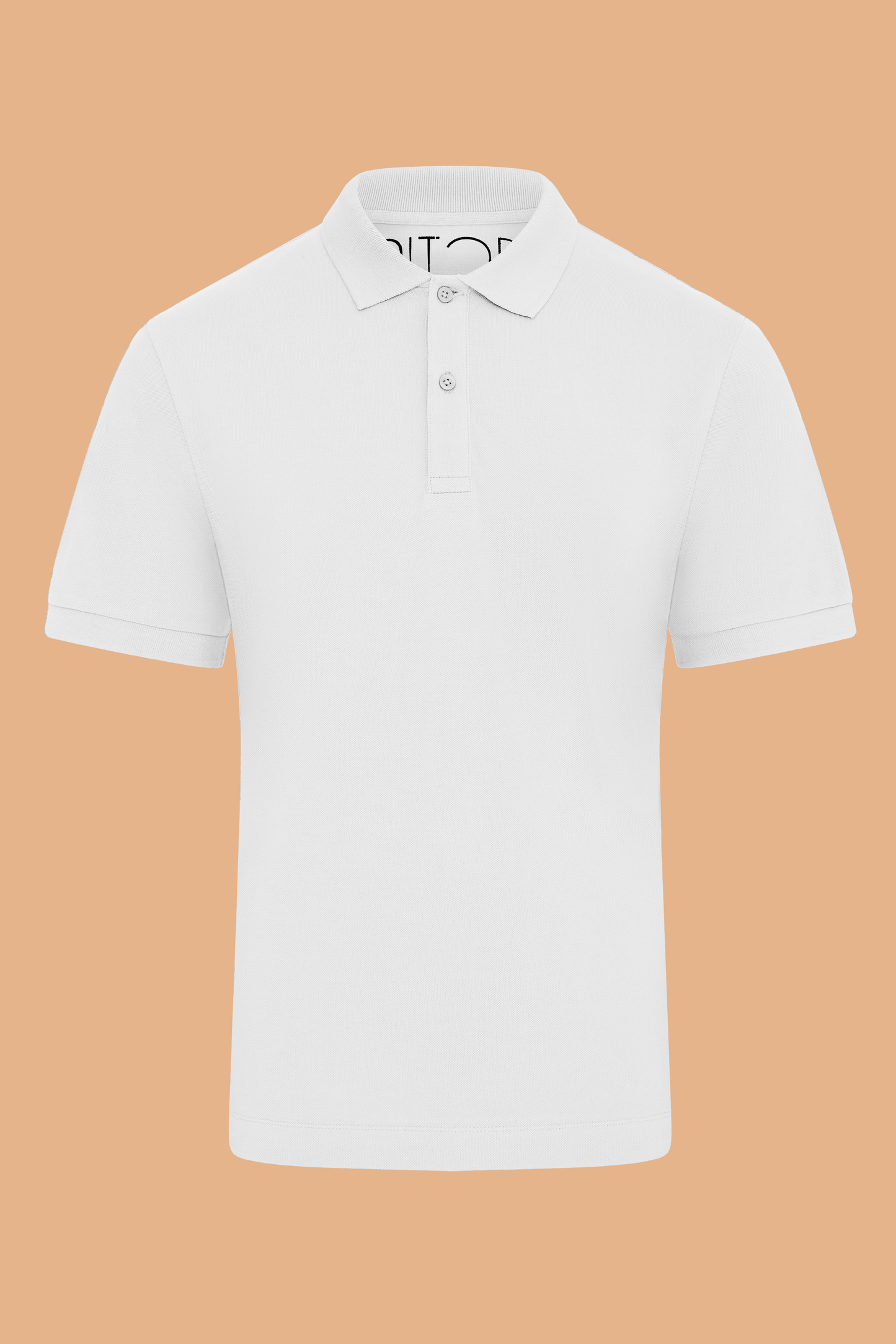 Pitod White Organic Cotton Polo Shirt – Unisex