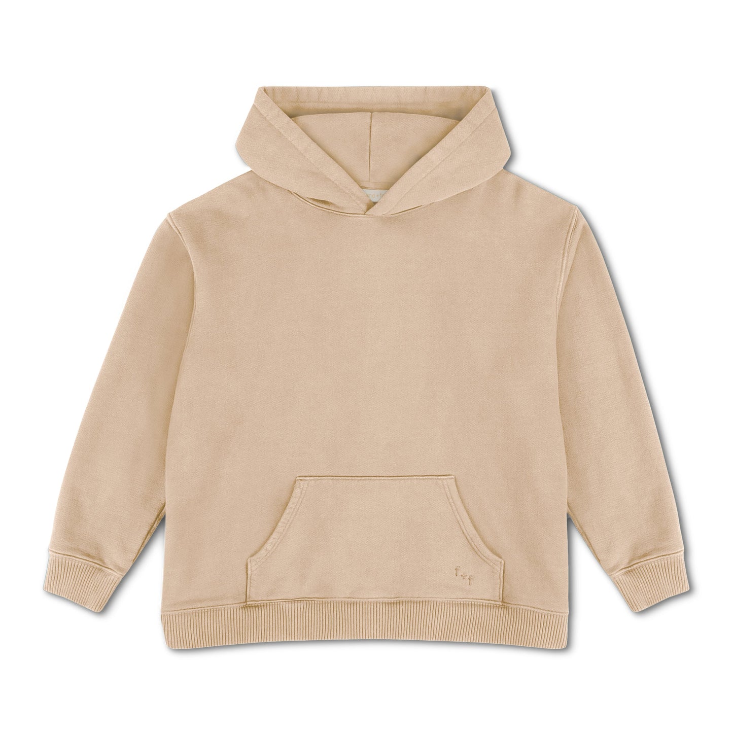 crosby oversized hoodie - sesame / vi