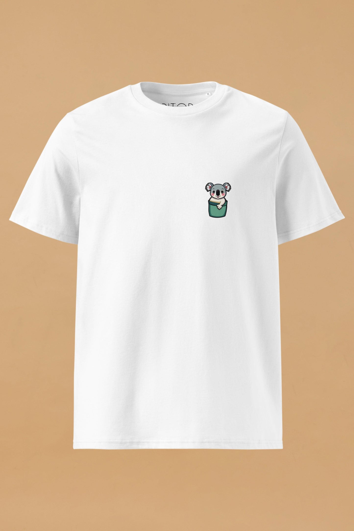 Koala White Organic Cotton T-Shirt – Unisex