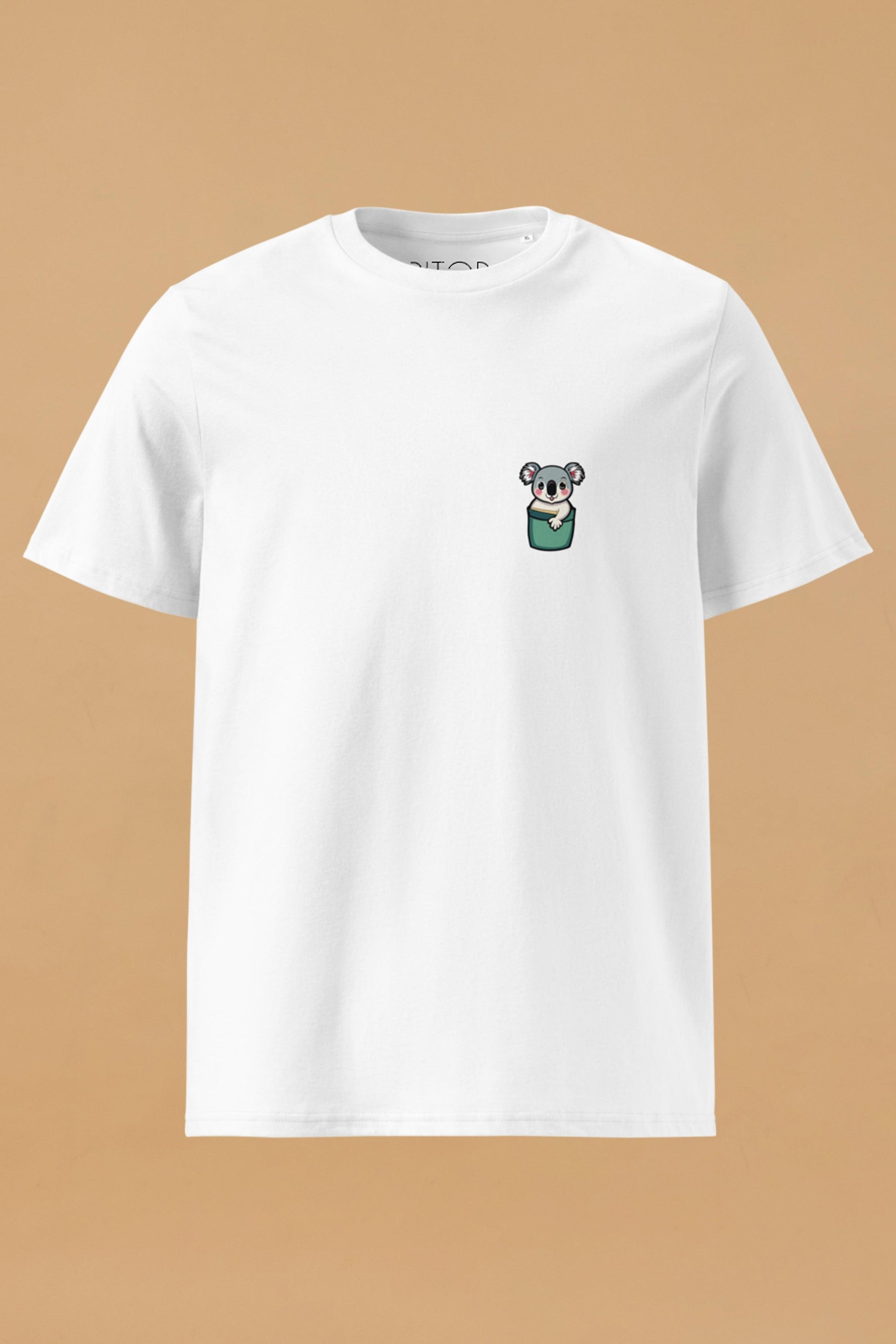 Koala White Organic Cotton T-Shirt – Unisex