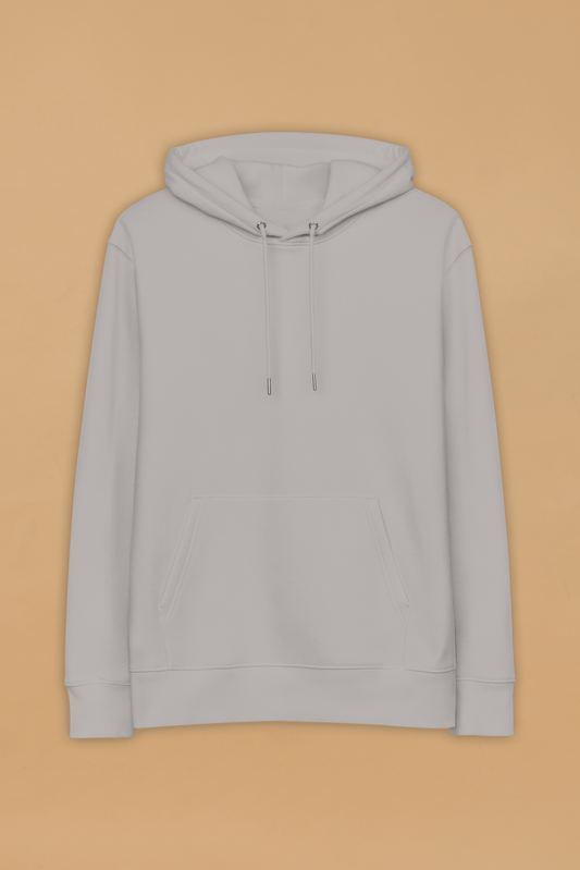 Pitod Heather Grey Organic Cotton Hoodie – Unisex