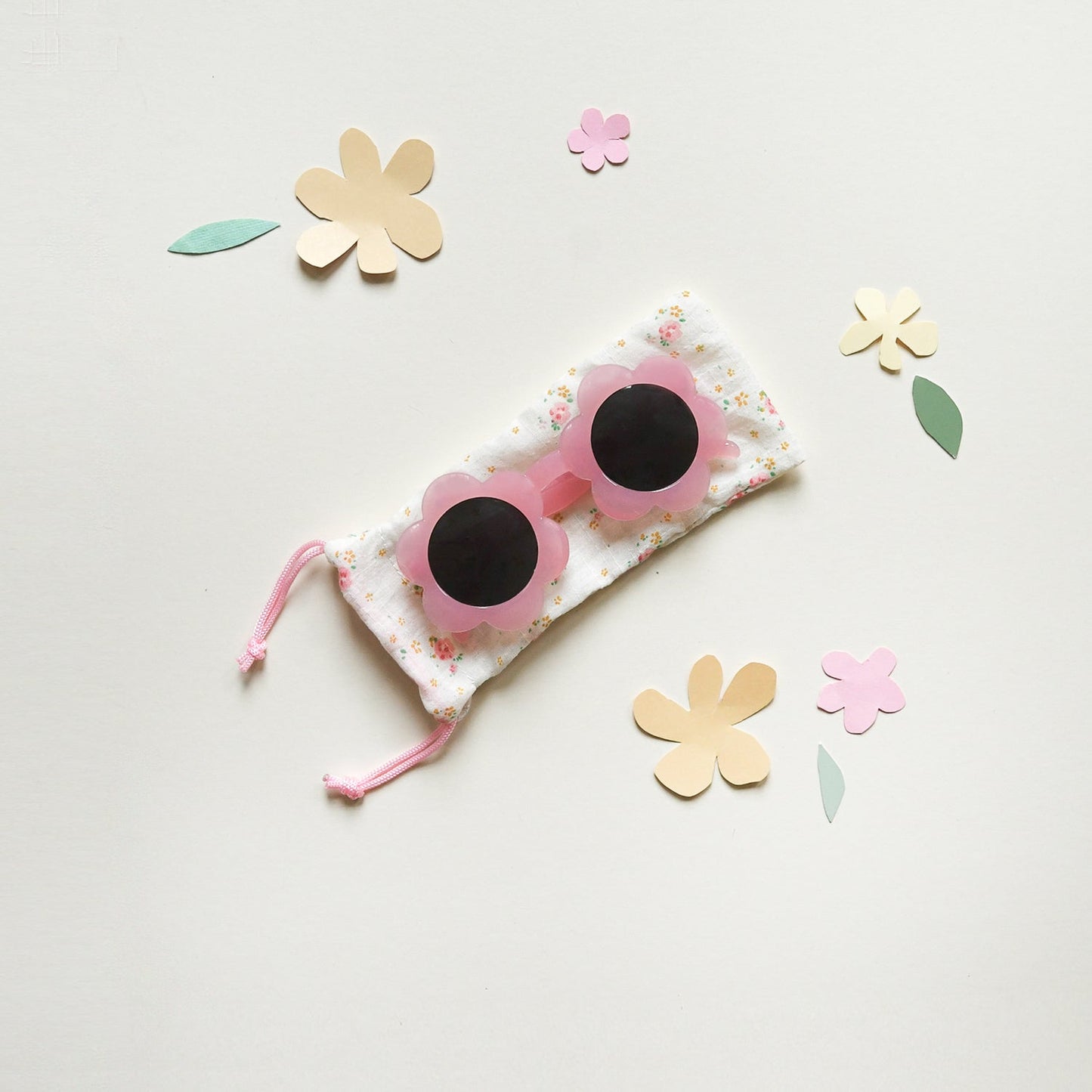 Rockahula Pink Spotty Flower Sunglasses | Angel & Rocket