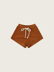 Terracotta Terry Rope Shorts