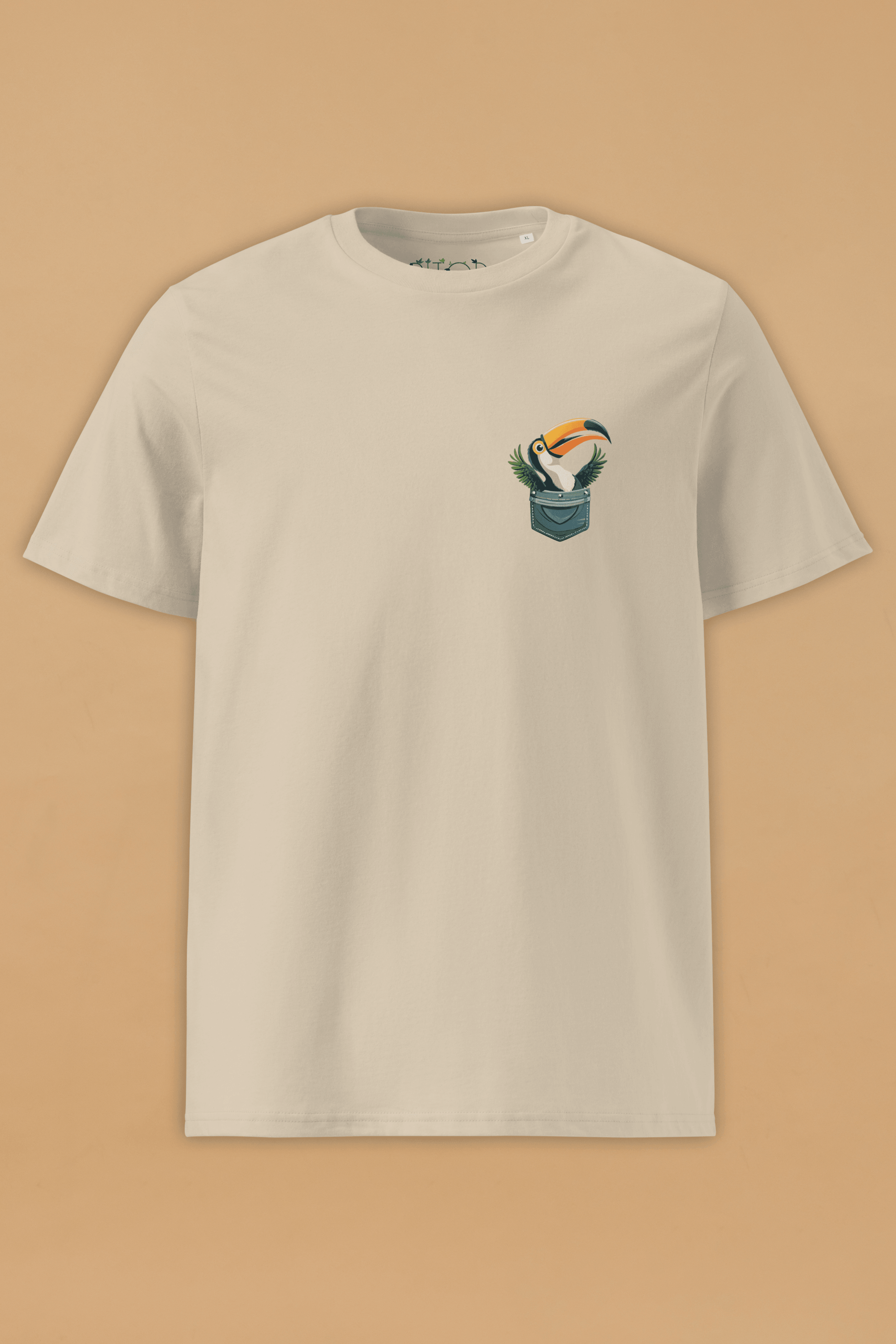 Toucan Desert Dust Organic Cotton T-Shirt – Unisex