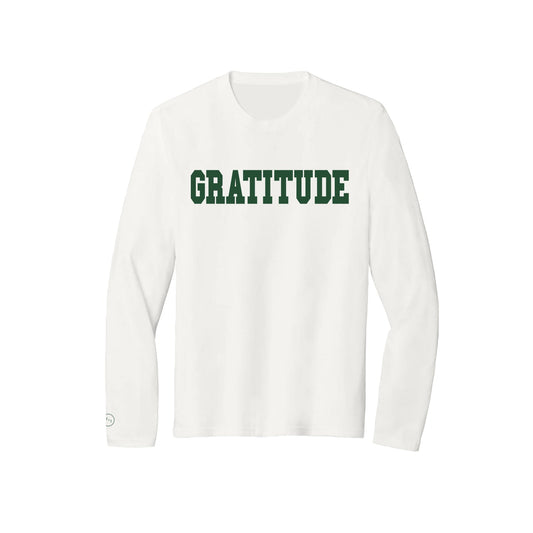 Gratitude long sleeve t-shirt - viii
