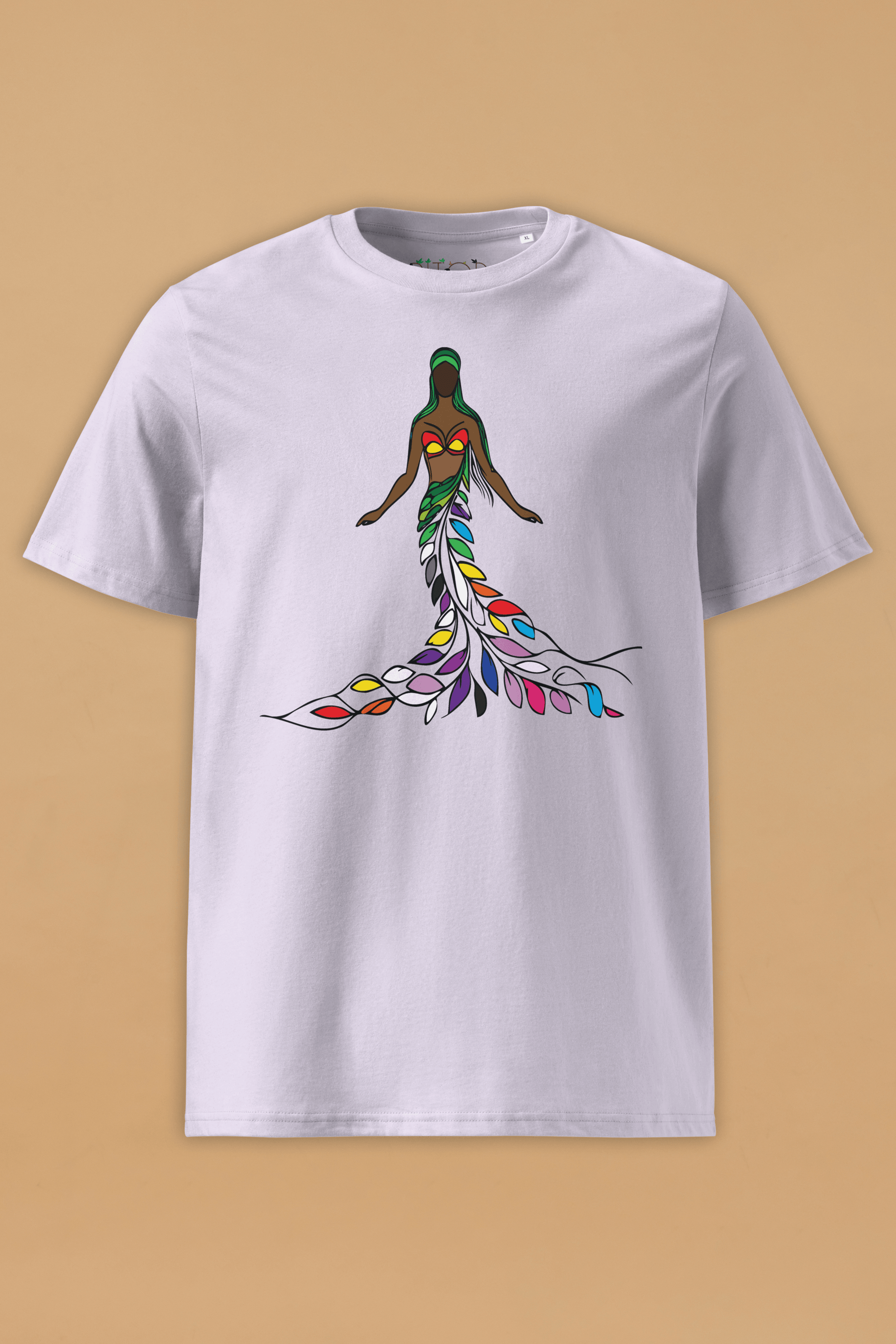 Mother Nature Lavender Organic Cotton T-Shirt – Unisex