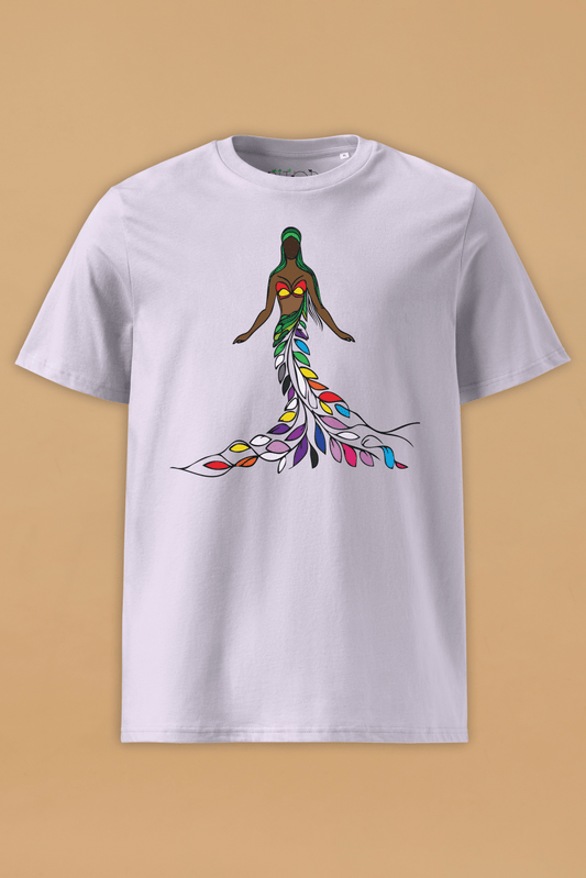 Mother Nature Lavender Organic Cotton T-Shirt – Unisex