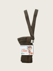 Seaweed Brown Shorty Cotton Tights