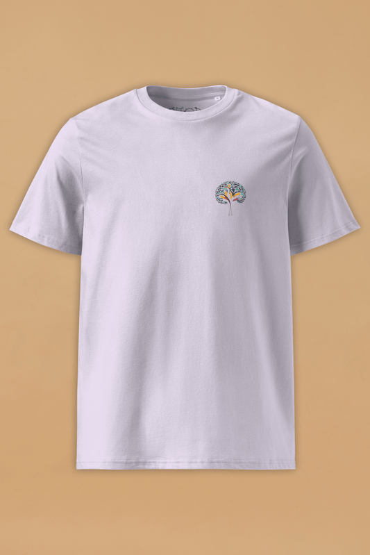 Unity Tree Lavender Organic Cotton T-Shirt – Unisex